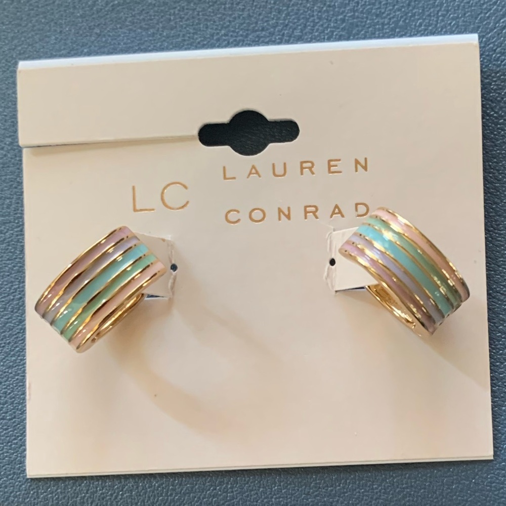 LC Lauren Conrad Hoop Earrings